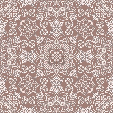 Photo for Seamless vector traditional Asian pattern design - Royalty Free Image