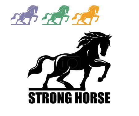 GREAT STRONG HORSE LOGO