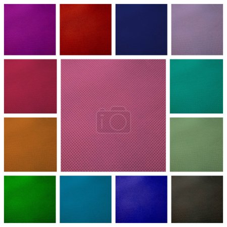 Photo for Beautiful Color Non Woven Polypropylene Fabric Background - Royalty Free Image