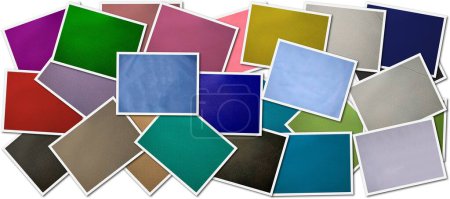 Photo for Polypropylene Fabric Colours. Beautiful Non Woven Fabric material Background. - Royalty Free Image