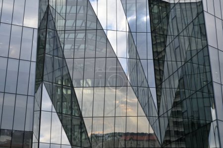 Modern Business Office Buildings Reflecting, Vilnius