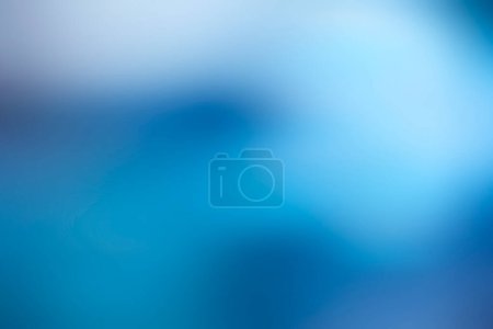 Foto de Gradiente azul turquesa fondo borroso abstracto - Imagen libre de derechos