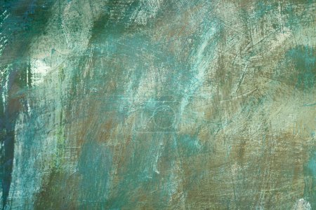 Detail der künstlerischen abstrakten Öl gemalten Hintergrund, moderne Pop-Art in Öl auf Leinwand, irdische Farbtöne