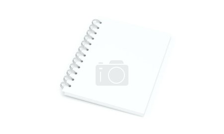 Foto de Cierre aislado Notebook 3D Rendering - Imagen libre de derechos