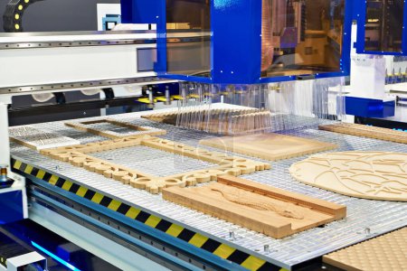 Holzbearbeitung CNC Maschine Holzplatten
