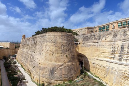 Bastión de San Juan en La Valeta, Malta