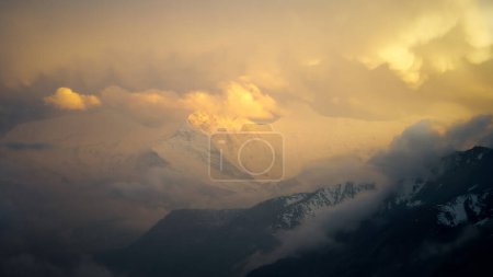Photo for Annapurna Circuit in Nepal taken in April 2022 - Royalty Free Image