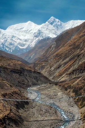 Foto de Annapurna Circuit in Nepal taken in May 2022 - Imagen libre de derechos