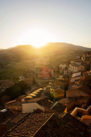 Téléchargez les photos : Gangi in Sicily, Italy taken in Summer 2022 - en image libre de droit