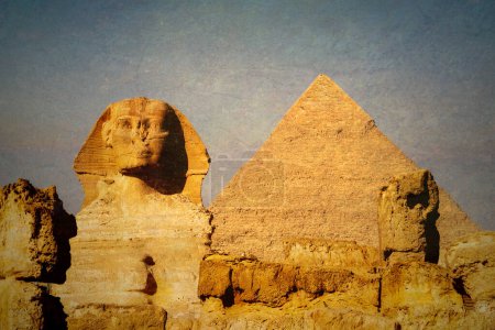 Photo for Pyramids in Cairo, Egypt taken in January 2022 - Royalty Free Image