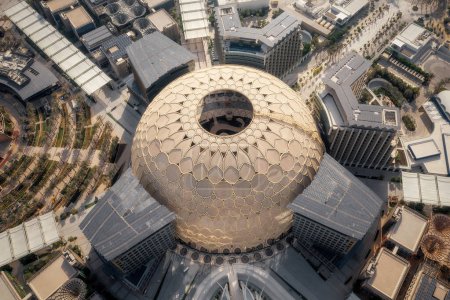 Photo for Dubai Expo 2020 Aerial taken in April 2022 - Royalty Free Image