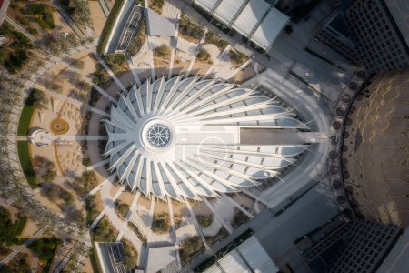 Photo for Dubai Expo 2020 Aerial taken in April 2022 - Royalty Free Image