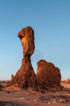 Photo for Rock Formations during Sunrise in the Desert - Royalty Free Image