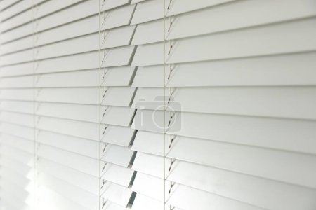 Photo for Closeup view of horizontal blinds on window indoors - Royalty Free Image