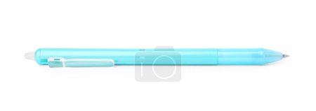 Photo for One erasable gel pen isolated on white - Royalty Free Image
