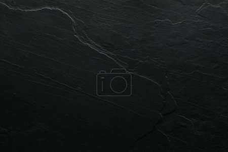 Foto de Textura de la superficie negra como fondo, vista superior - Imagen libre de derechos