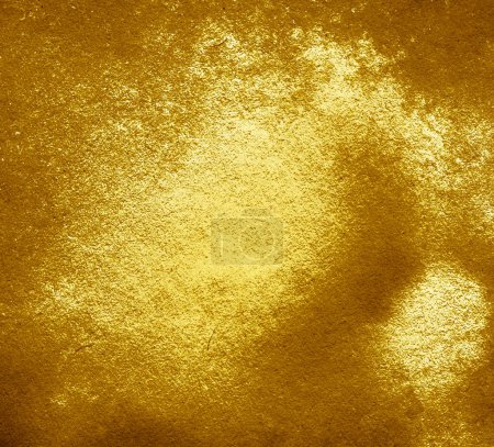 Foto de Vista de cerca de la superficie dorada brillante como fondo - Imagen libre de derechos