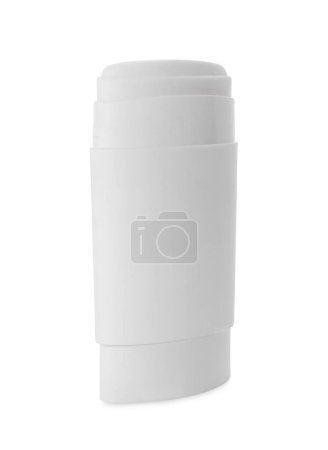 Un desodorante sólido aislado en blanco. Producto de cuidado personal