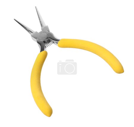 New round nose pliers isolated on white