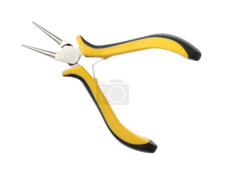 New round nose pliers isolated on white