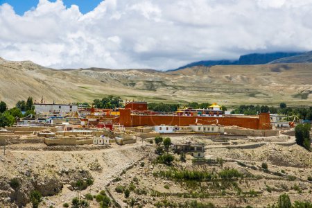 Photo for The forbidden Kingdom of Lo Manthang with Monastery, Palace and Village in Upper Mustang of Nepal. - Royalty Free Image
