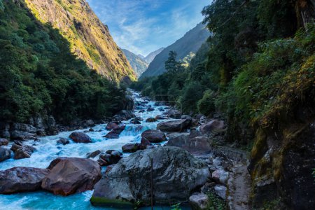 Tamor River on route to Kanchenjunga Base Camp Trek, Taplejung, Nepal