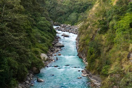 Tamor River auf dem Weg zum Kanchenjunga Base Camp Trek, Nepal