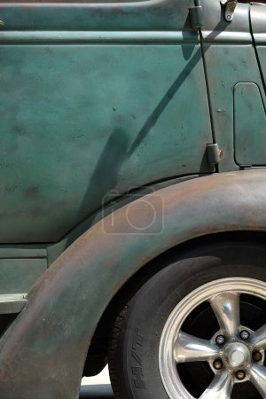 Photo for Close up Image of Vintage Pick-up Truck - Royalty Free Image