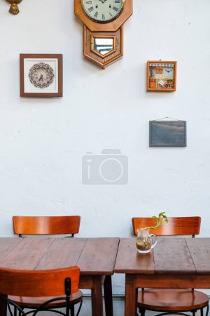 Photo for Interior of a Vintage Dining Room The concept of rest and relaxation. - Royalty Free Image