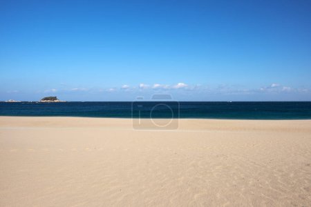 Foto de Playa de Bongpo en Goseong-gun, Corea del Sur. - Imagen libre de derechos