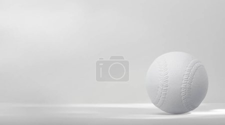 Téléchargez les photos : Balle de baseball est sur fond blanc - en image libre de droit