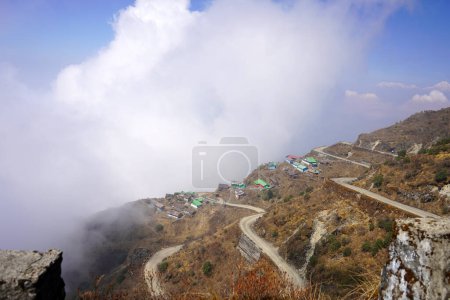 Photo for A Zig Zag Way of Mountain Road in Sikkim - Royalty Free Image
