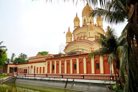 Dakshineswar-Tempel in einem anderen Winkel