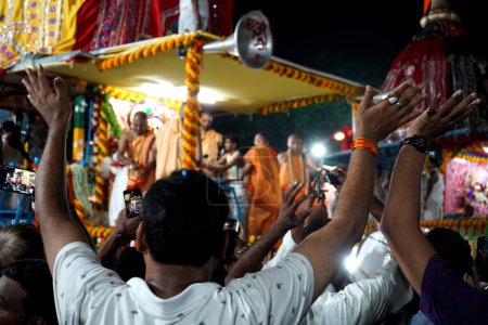 Photo for Loves towards Jagannath During kolkata rath yatra - Royalty Free Image