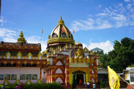 Téléchargez les photos : Siddhivinayak Temple situé à Rhenock, Sikkim - en image libre de droit