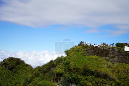 Photo for Tourist at Thambi View point of Silk Route Sikkim - Royalty Free Image