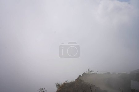Photo for Very Cloudy Weather in Mountain Love in the Sky - Royalty Free Image