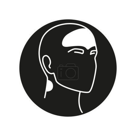 Rebound Headache color icon. Vector isolated illustration