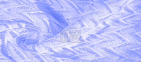 blauer Stoff, mehrlagige Seidenspitze, durchgefärbtes, winterlich gestricktes Premium-Tuch. Textur, Hintergrund, Muster, Seide