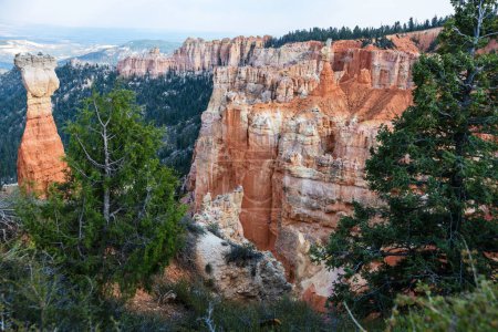 Foto de Parque Nacional Bryce Canyon Utah USA, hermoso paisaje natural, concepto, turismo, punto de referencia de viajes - Imagen libre de derechos