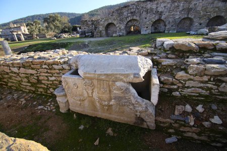 Foto de The Ancient City of Stratonikeia inhabited continuously from the Late Bronze Age (1500 BC) to the present day - Imagen libre de derechos