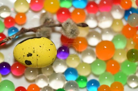 Foto de Huevo de Pascua colorido, primer plano - Imagen libre de derechos