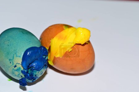 Photo for Holiday, easter eggs, close up - Royalty Free Image