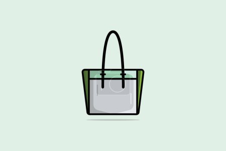 Illustration for Fashionable Women's Hand Bags vector illustration. Beauty fashion objects icon concept. New arrival women stylish purse vector design. - Royalty Free Image