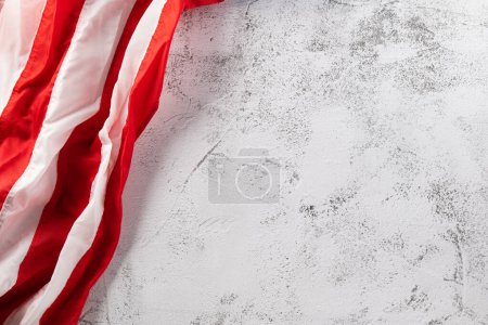Foto de Presidents Day. Banner template design of presidents day concept, flag of United States or USA on abstract Background, happy remembrance day - Imagen libre de derechos