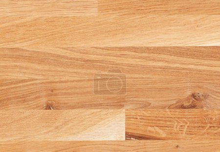 Foto de Natural oak wood background, solid wooden surface, parquet texture, abstract wooden pattern close view photo - Imagen libre de derechos