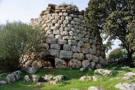 Photo for View of the nuraghe Corvos - Royalty Free Image