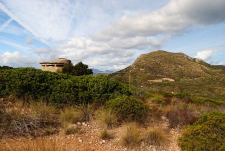 Photo for The old military battery Luigi Serra at Capo Figari - Royalty Free Image