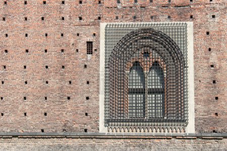Photo for Castello Sforzesco in Milan, exterior of the fortress, Italy, Europe - Royalty Free Image