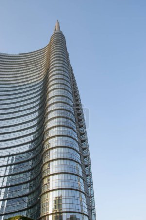 Foto de Rascacielos modernos en Milán, distrito de Porta Nuova, Italia - Imagen libre de derechos